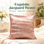 hovelariq™ Elegant Jacquard Pillow Cover