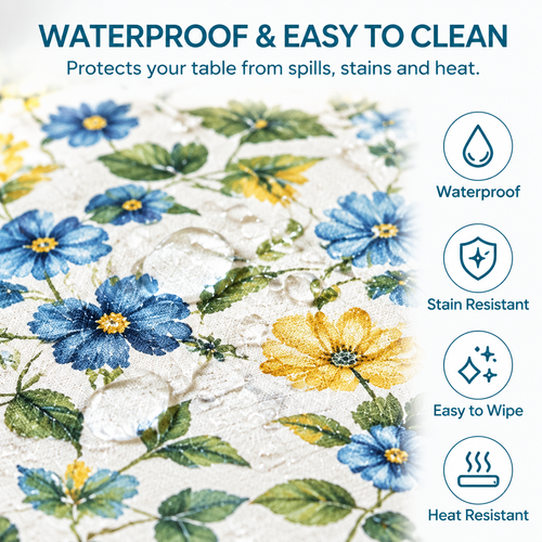 Floral Table Placemats – Set of 4