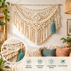 Hovelariq™ Handwoven Boho Macramé Wall Hanging