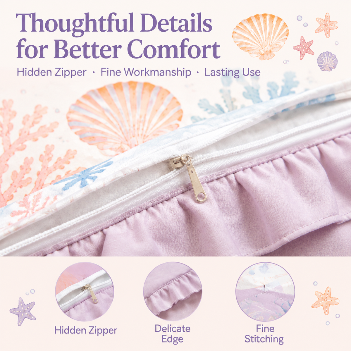 Ocean Dreams Kids Bedding Set