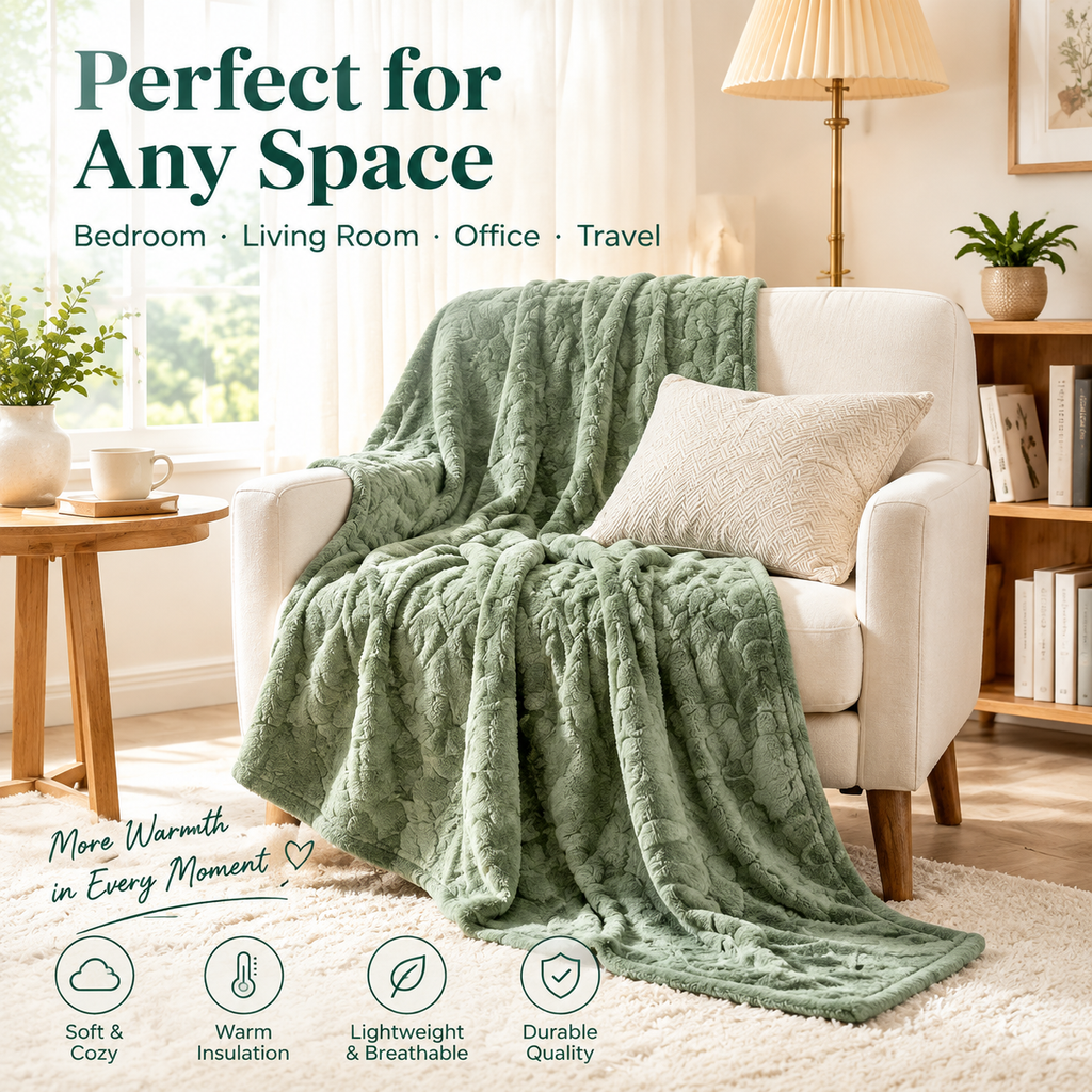 Hovelariq™ Cozy Moments Plush Blanket